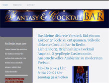 Tablet Screenshot of fantasybar.de
